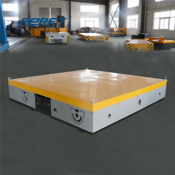 electric flat cart for the transport of coils 25t
